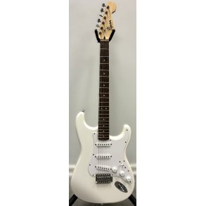 (BRUGT) Squier Stratocaster Olympic White